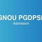 ignou-pgdpsm-admission