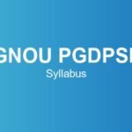 ignou-pgdpsm-syllabus
