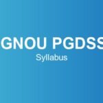 ignou-pgdss-syllabus