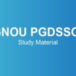 ignou-pgdssol-study-material