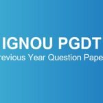 ignou-pgdt-previous-year-question-papers