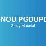 ignou-pgdupdl-study-material