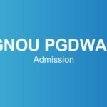 ignou-pgdwam-admission