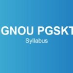 ignou-pgskt-syllabus