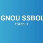 ignou-ssbol-syllabus