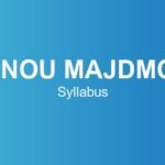 IGNOU MAJDMOL Syllabus – Course Structure, Subjects & Credits