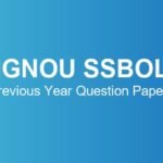 IGNOU SSBOL Previous Year Question Papers – Download June & December TEE